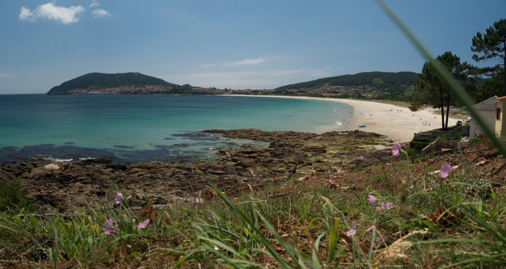 Playa da langosteira playas de galicia