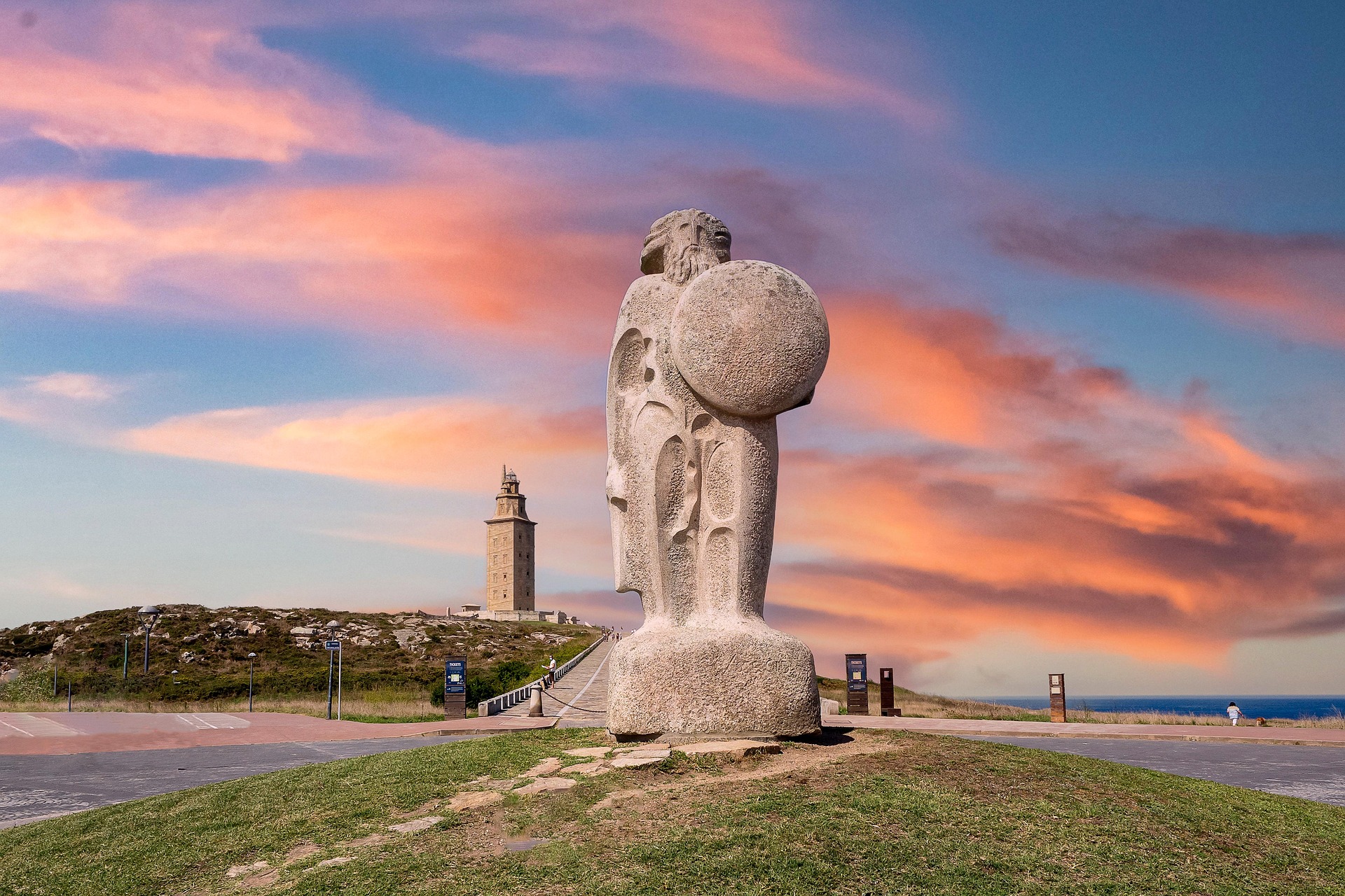 Paseo de Riazor A Coruña
