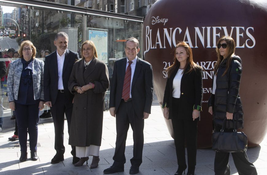 Disney elige Vigo para promocionar el estreno de ‘Blancanieves’
