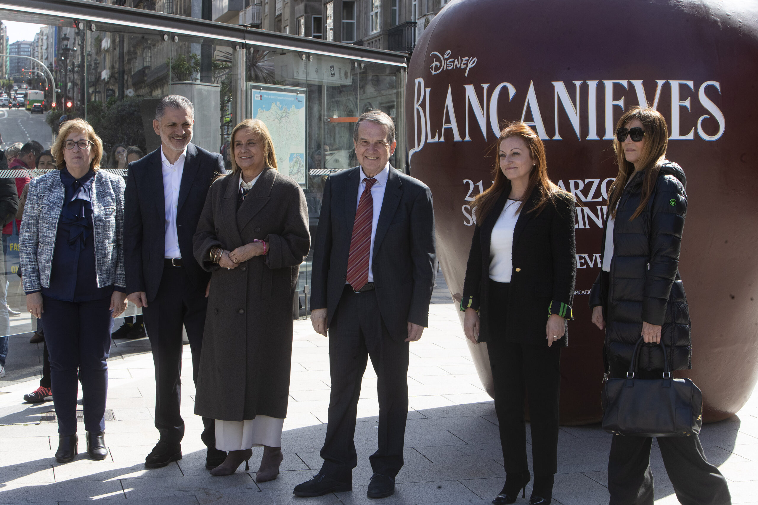 Disney elige Vigo para promocionar el estreno de ‘Blancanieves’