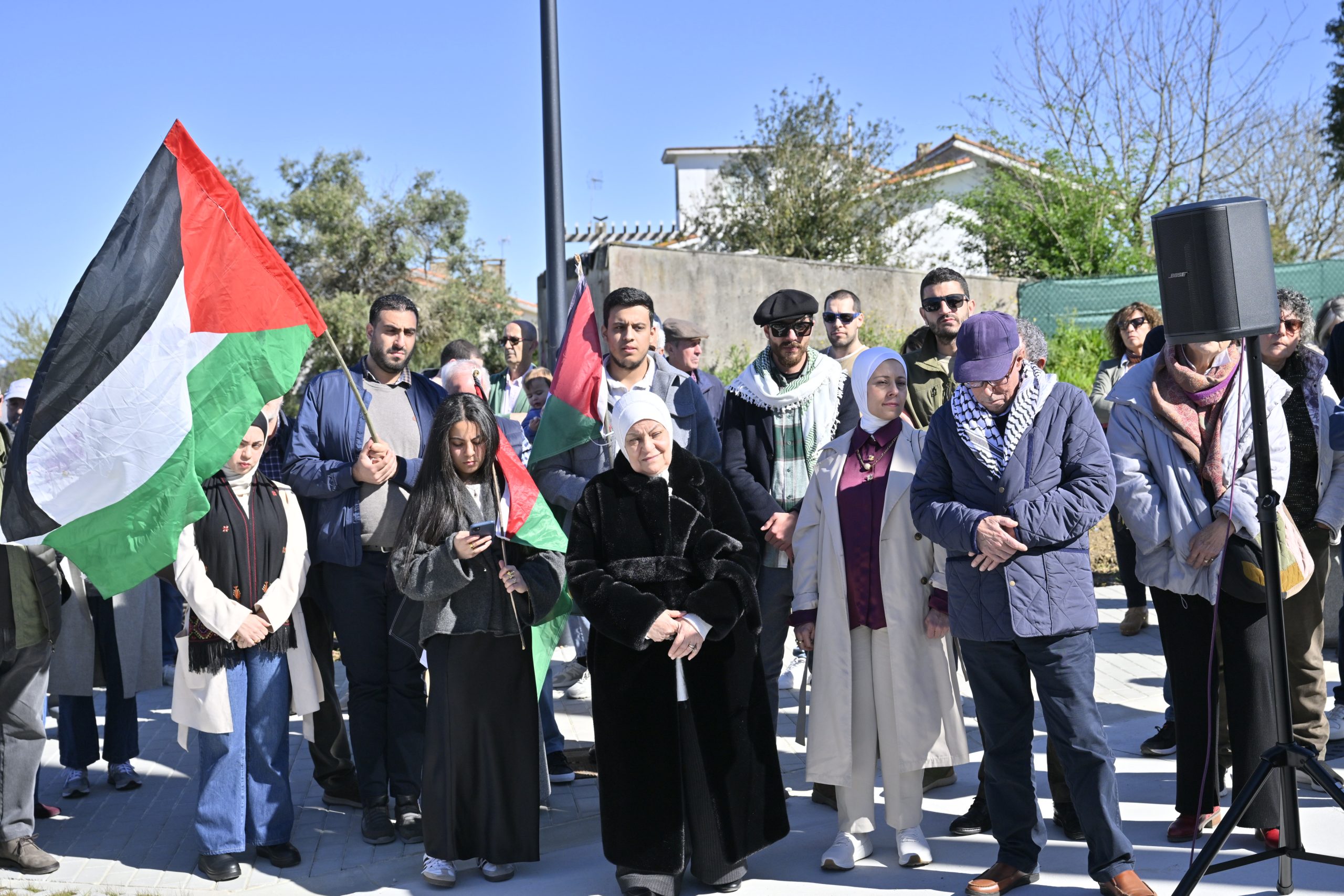 Santa Cruz inaugura la calle Yasser Arafat