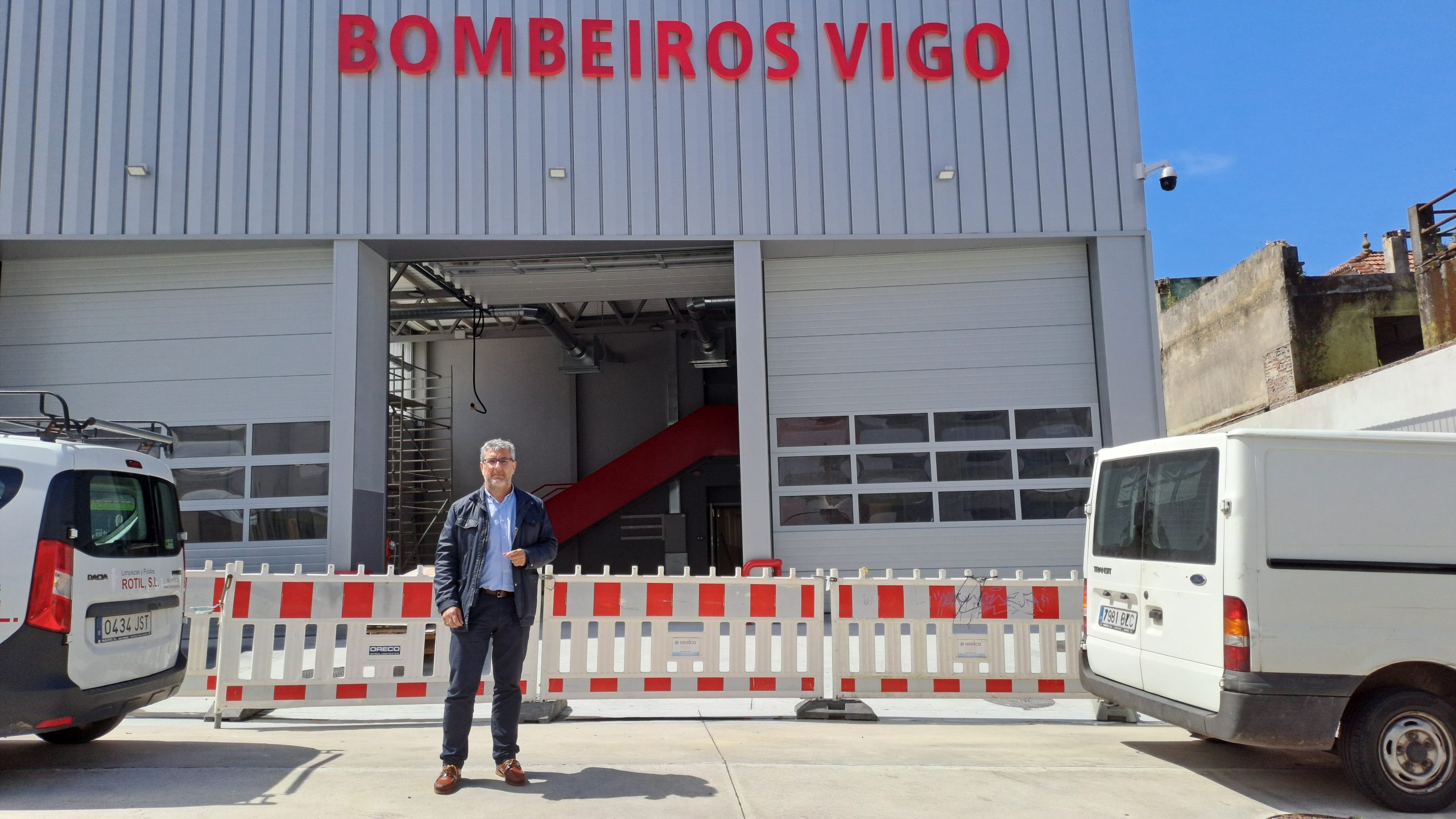 El nuevo parque de bomberos de Vigo sigue sin fecha de apertura