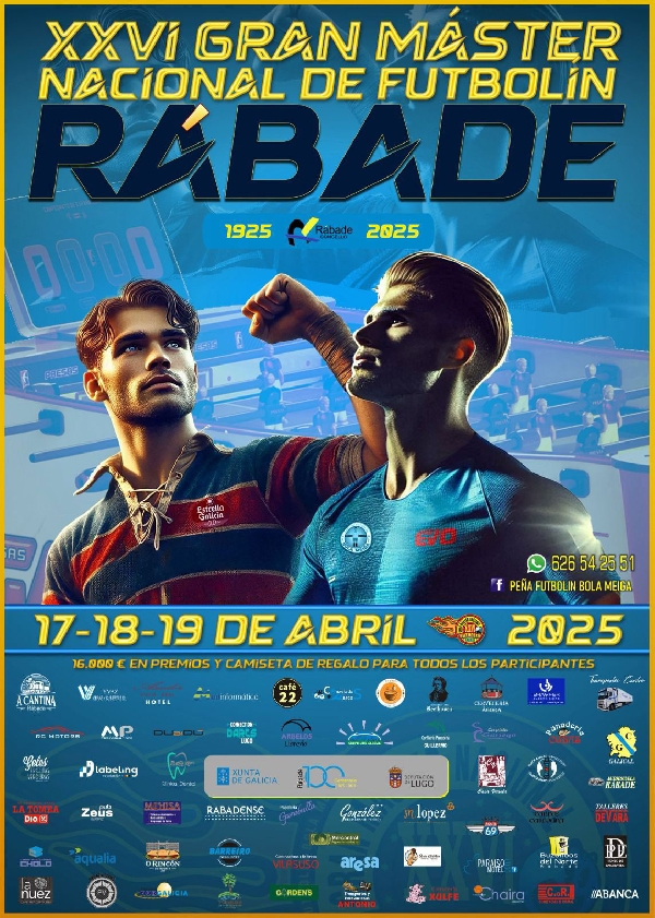 Máster Nacional de Futbolín Rábade
