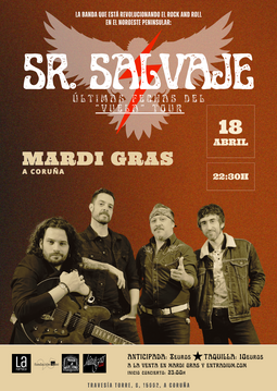 Concierto Sr. Salvaje A Coruña