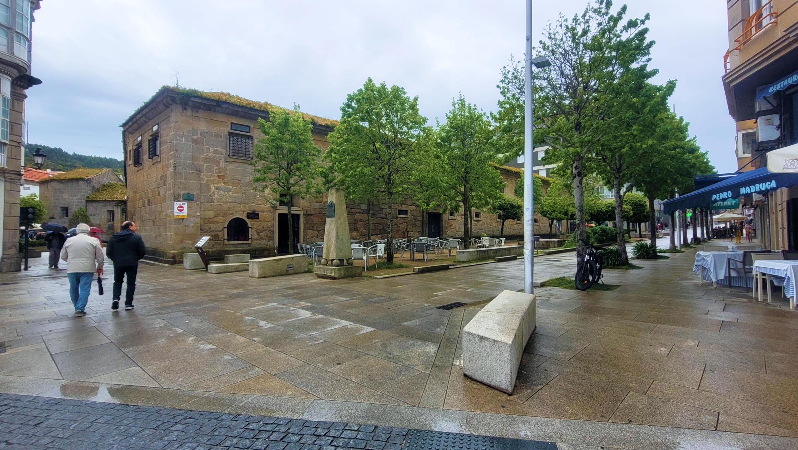 Baiona casco histórico