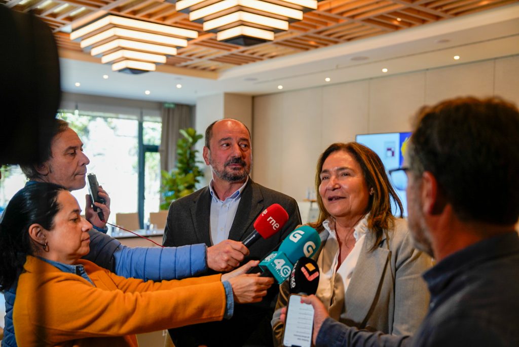 Mapa de servicios del Camiño Portugués da Costa en Vigo