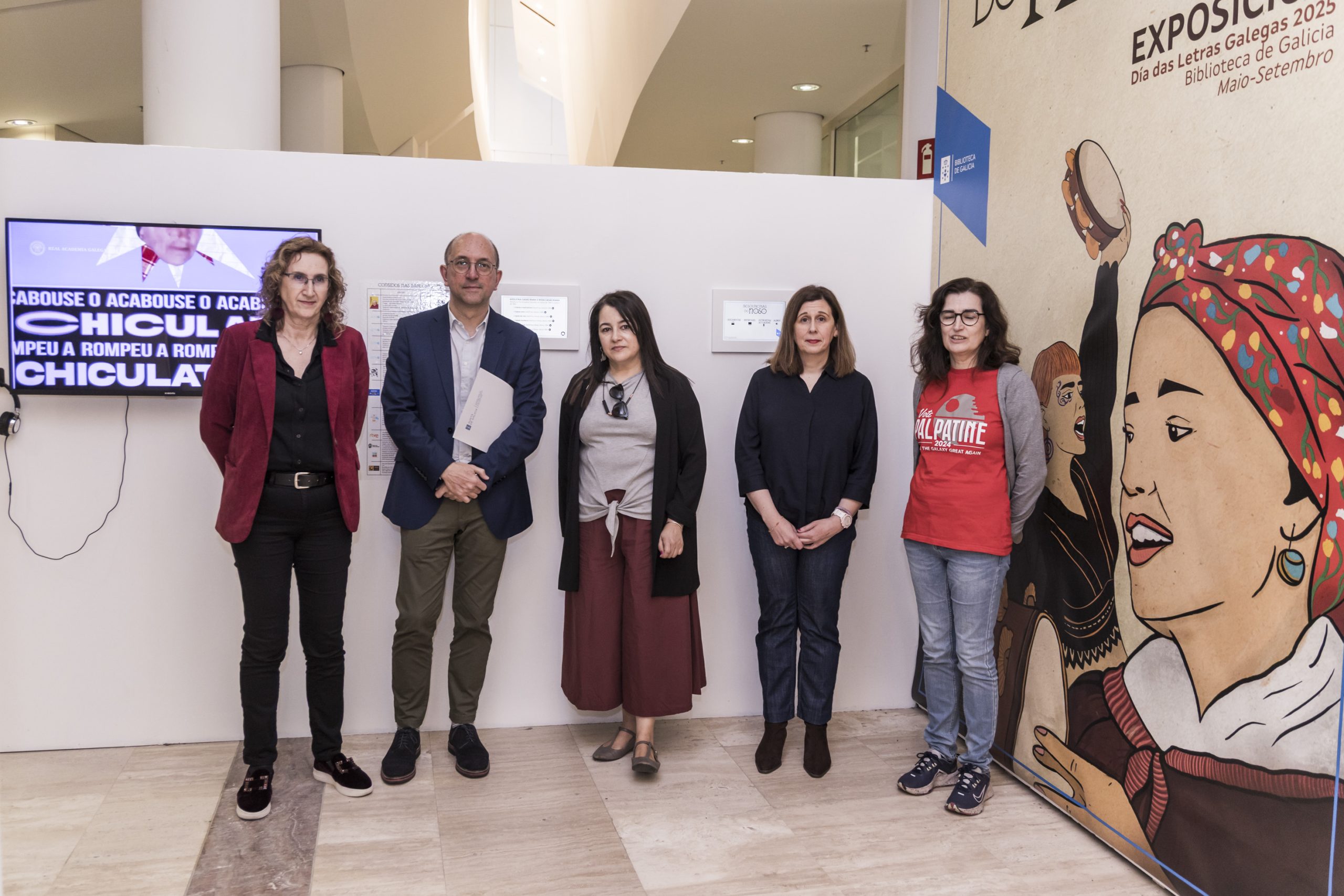 La Xunta homenajea a las mujeres que mantuvieron viva la poesía oral en la exposición ‘Tesoureiras do noso’