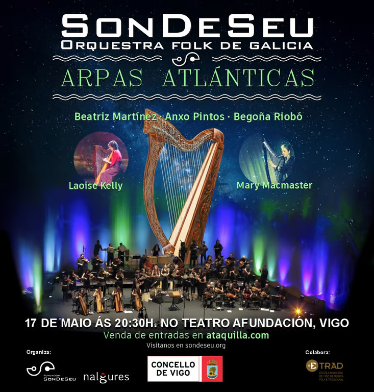 Concierto Arpas Atlánticas Vigo 2025