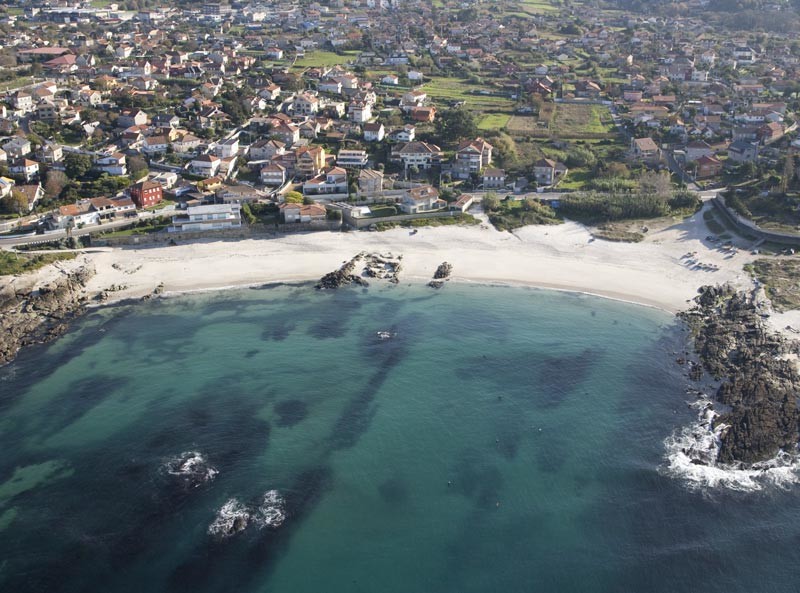 Playa de A Fontaíña: La playa de la Sirenita