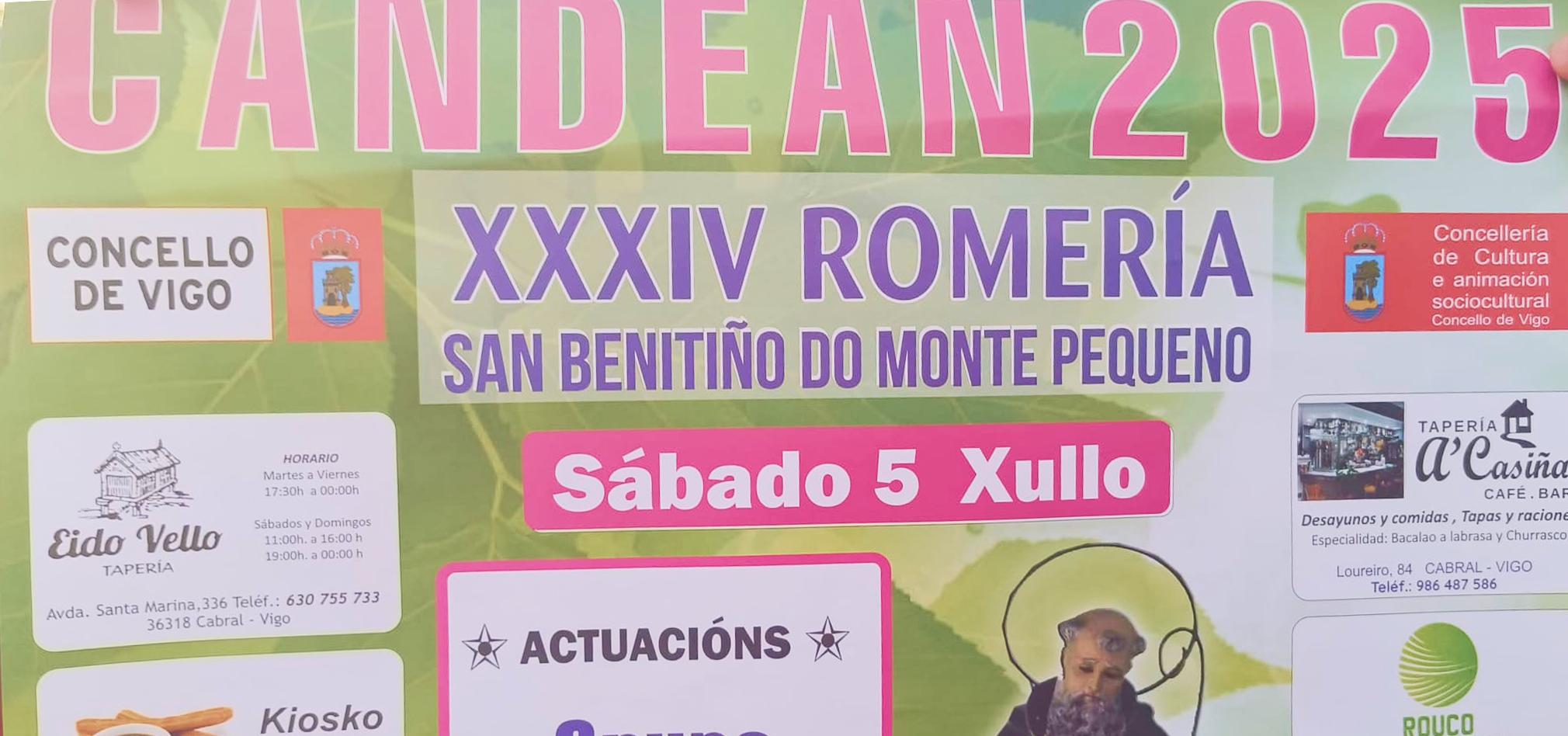 XXXIV Romería San Benitiño do Monte Pequeno 2025