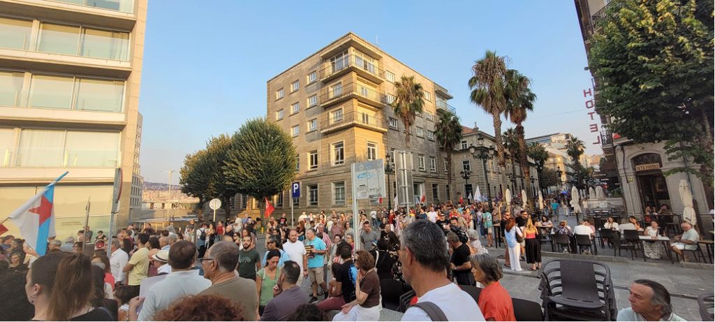 protestas en galicia