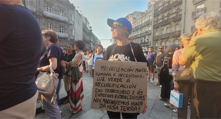 Lumes, Nunca Máis: Galicia alza la voz contra los incendios