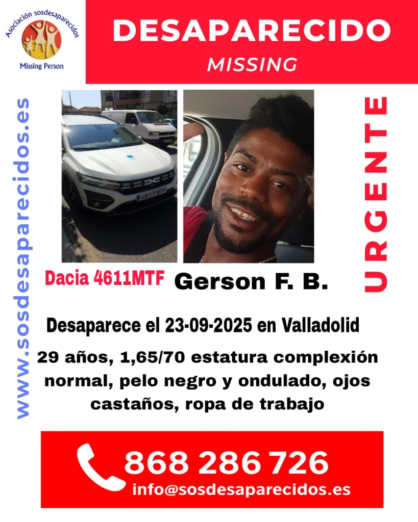 Buscan a joven vigués desaparecido en Valladolid