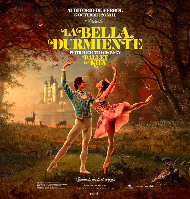 Ballet de Kiev con La Bella Durmiente en Ferrol