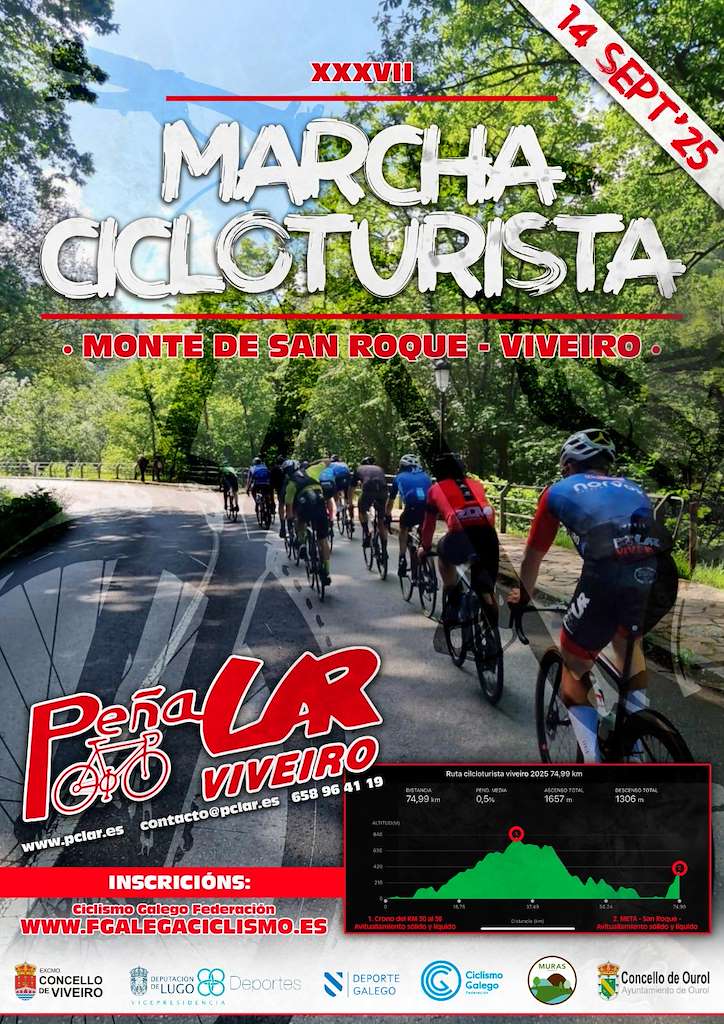 XXXVII Marcha Cicloturista de Viveiro