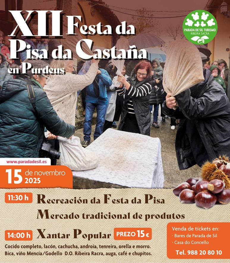 festadapisadacastanha Festa de Pisa da Castaña Purdeus 2025