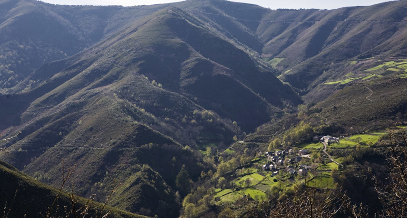 Os Ancares: nieve galicia
