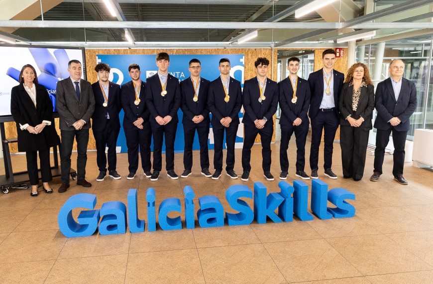 Medallas Galicia SpainSkills FP