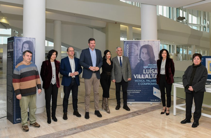 Exposición sobre Luísa Villalta en el Archivo de Galicia