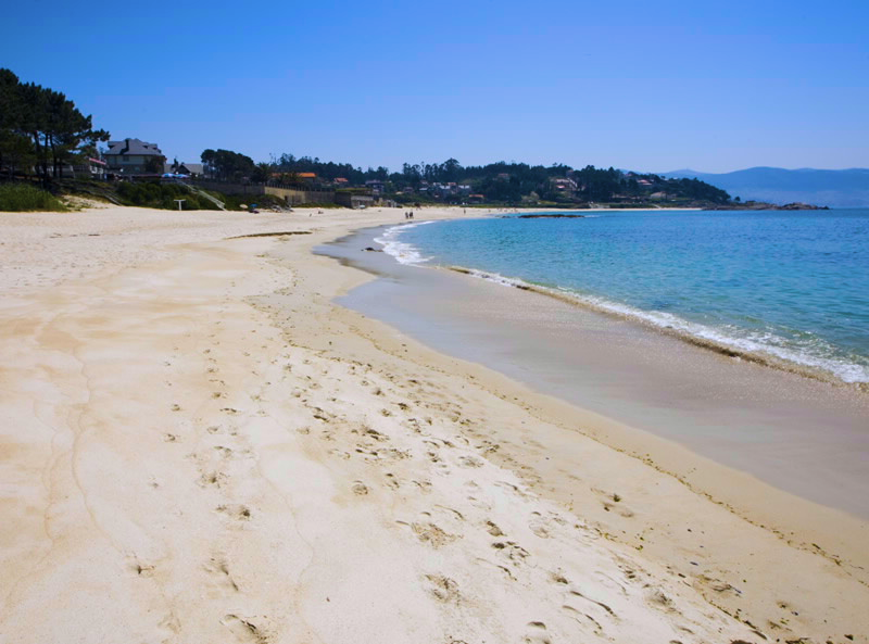 playas de areas sanxenxo