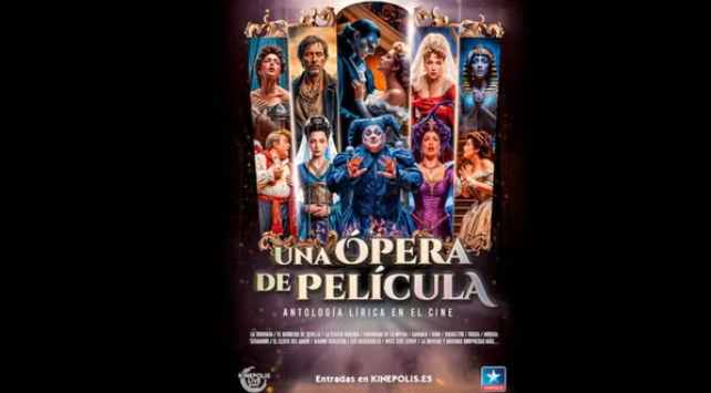 UNA ÓPERA DE PELÍCULA – Antología Lírica en el Cine | Ourense 8 de noviembre 2026