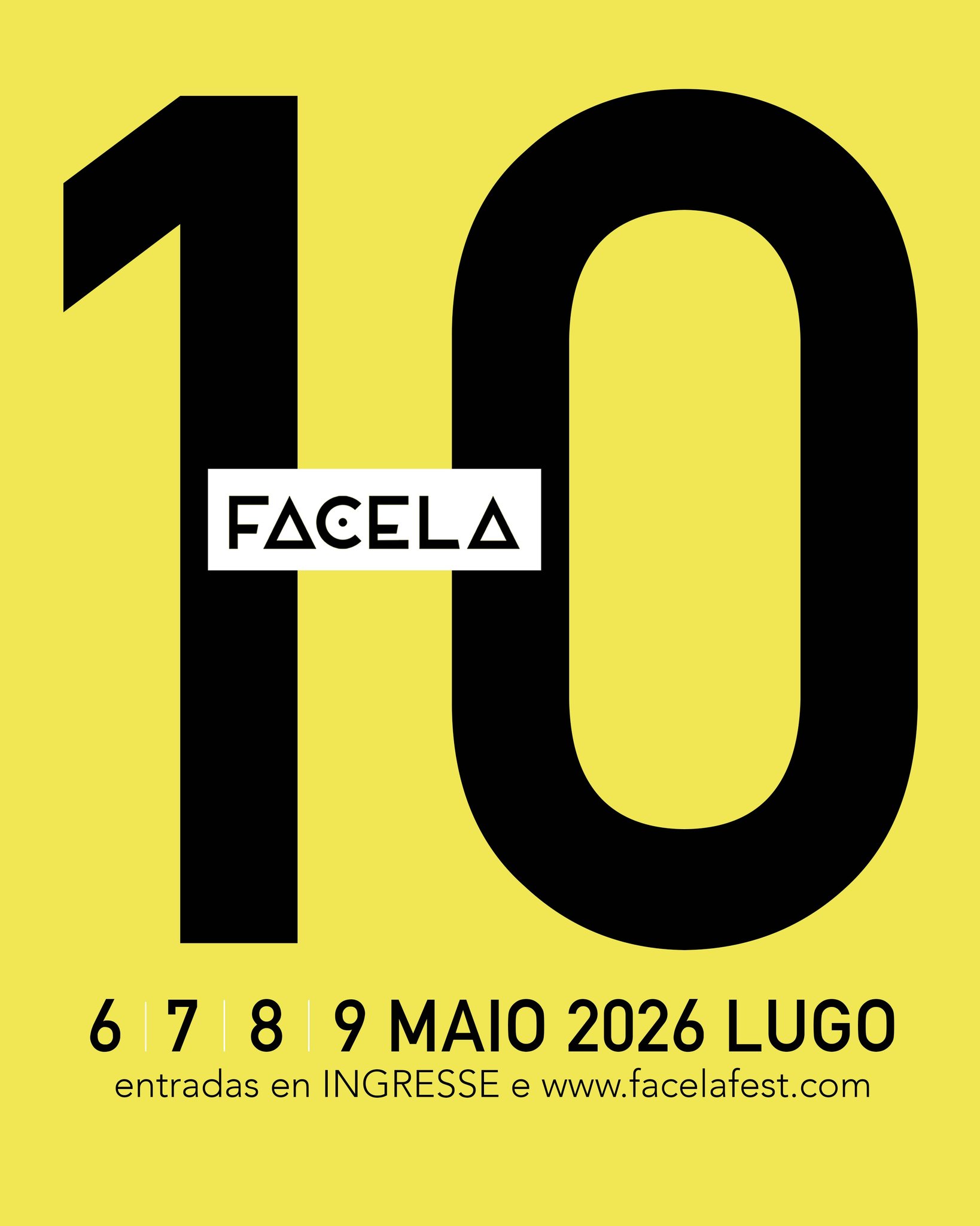 Facela Festival Lugo 2026 | Música en directo 6 de mayo