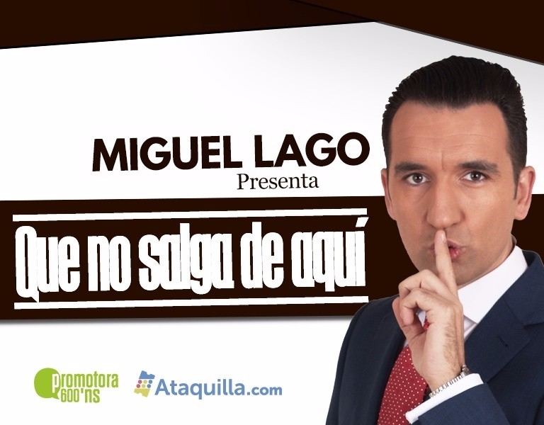 LAGO Miguel Lago Vigo 2026 | Teatro y Humor 5 y 6 de Junio