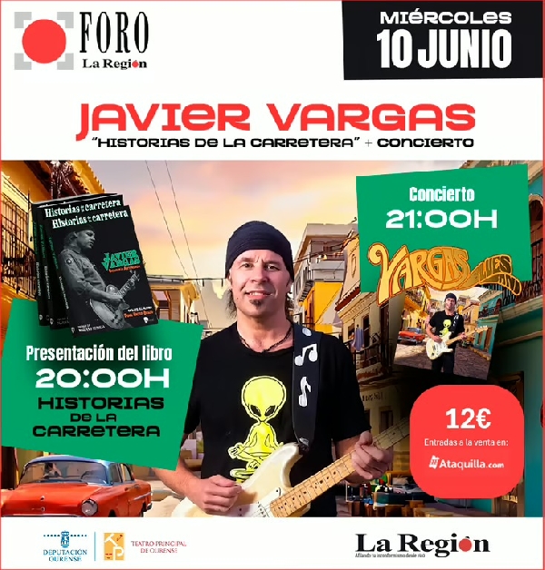 Vargas Blues Band en Ourense 2026