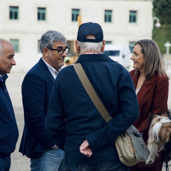 Luisa Sánchez destaca el compromiso de la Xunta con la recuperación del recinto de la ETEA, con cerca de 12 millones de euros destinados al desarrollo urbanístico del entorno y al Campus do Mar.