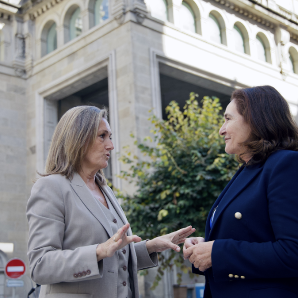 Ana Ortiz destaca la colaboración entre La Xunta y la Diputación Provincial para transformar el teatro cine Fraga en un referente cultural en Vigo